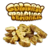Golden Teacher mushrooms logo and product